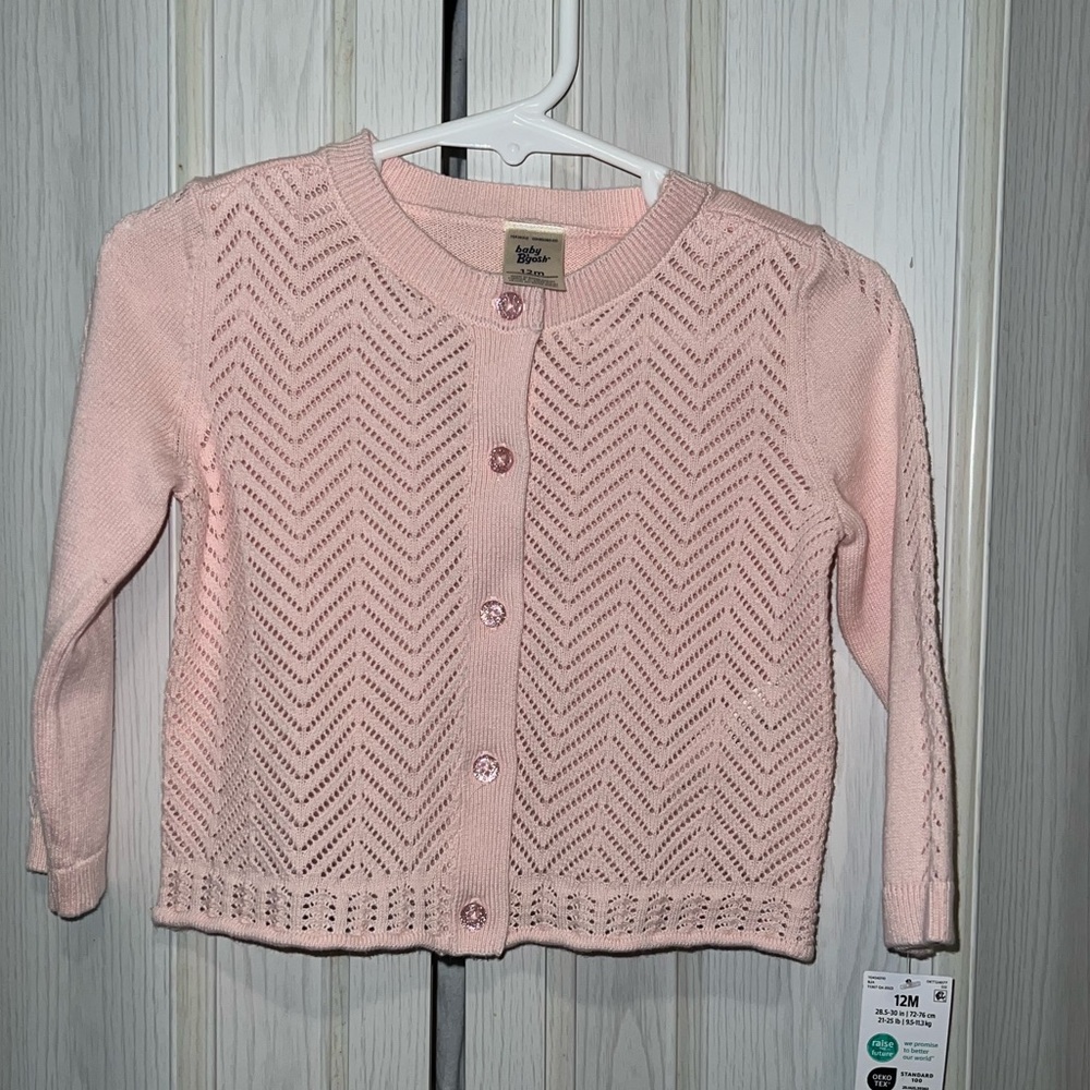 Pink Baby Girl Sweater